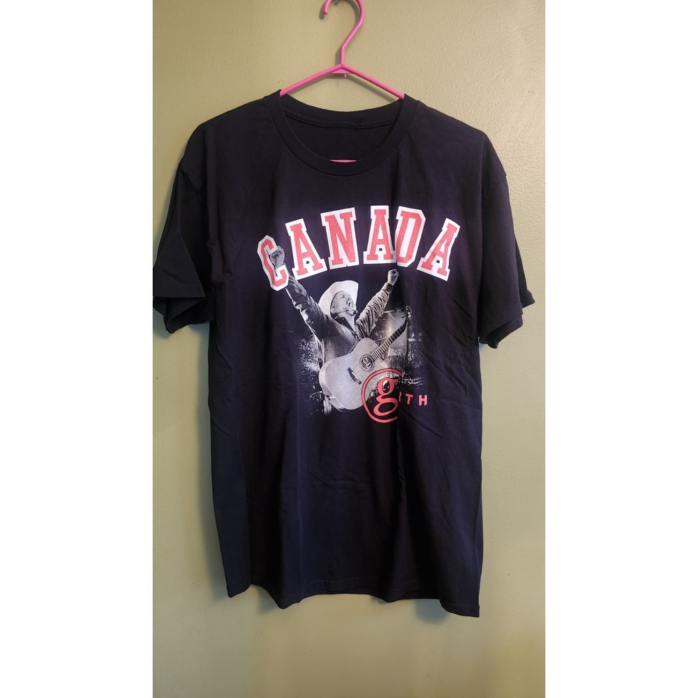 Garth Brooks Shirt Black  Canada Tour‎ Country Music